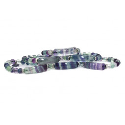 Bracelet Charme en Fluorite