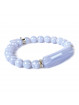 Bracelet Charme en Calcédoine