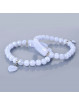 Bracelet Charme en Calcédoine
