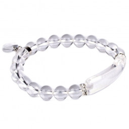 Bracelet Charme en Cristal de Roche