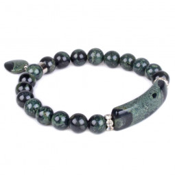 Bracelet Charme en Jaspe Kambaba Vibrations Cristallines