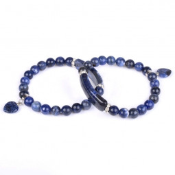 Bracelet Charme en Sodalite