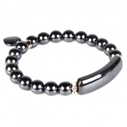 Bracelet Charme en Hématite