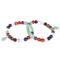 Bracelet Charme Multi-pierres