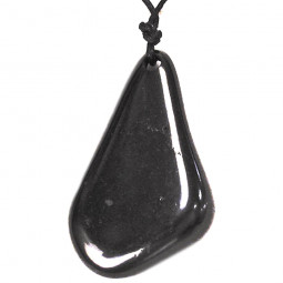 Pendentif en Shungite - Pierre Roulée